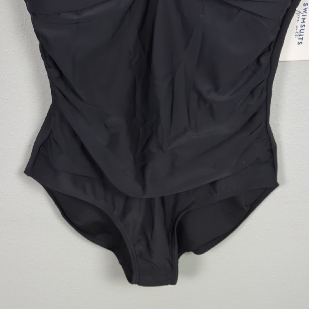 Black One-Piece Swimsuit - Picture 3 of 7